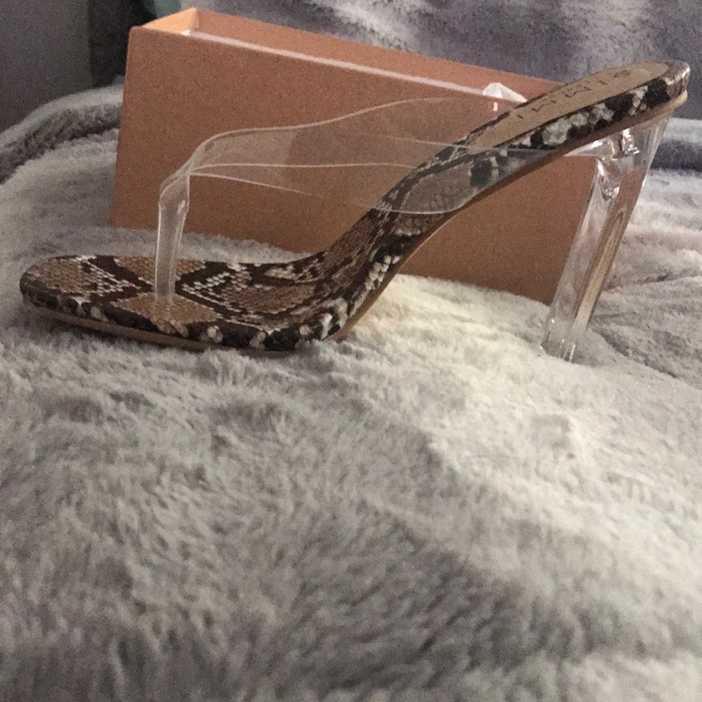 Summit python heeled sandal - Picture 2 of 4